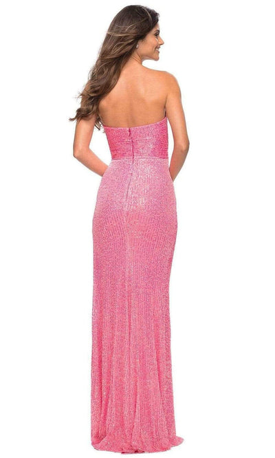 La Femme - 30685 Strapless Sequined Evening Gown Prom Dresses