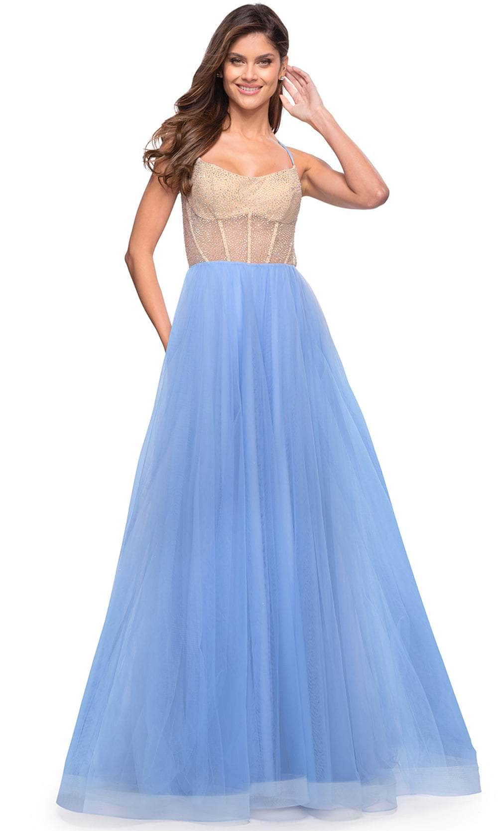 La Femme 30697 - Corset Bodice Tulle Formal Gown Special Occasion Dress