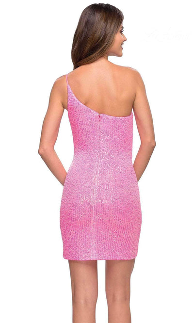 La Femme 30934 - One Shoulder Sequin Homecoming Dress Special Occasion Dress