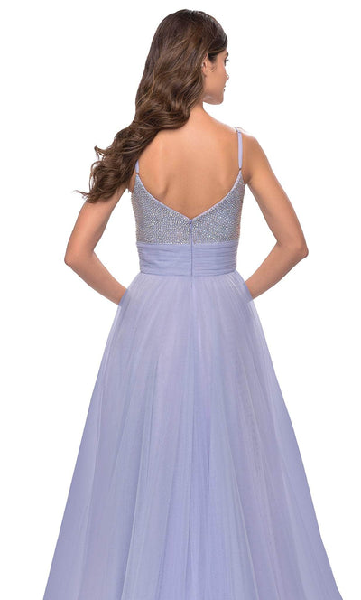 La Femme 31433 - Sleeveless Stone Accent Prom Dress Special Occasion Dress