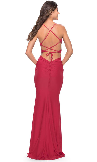 La Femme 31523 - Side Cutout Jersey Long Dress Special Occasion Dress
