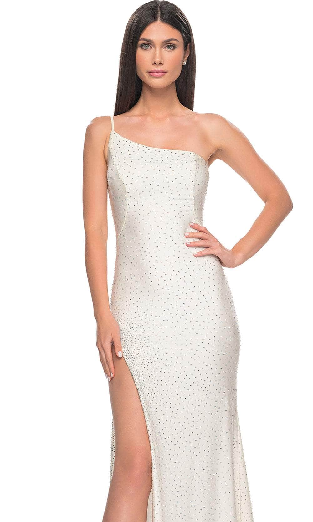 La Femme 31699 - Beaded Sheath Prom Dress Evening Dresses