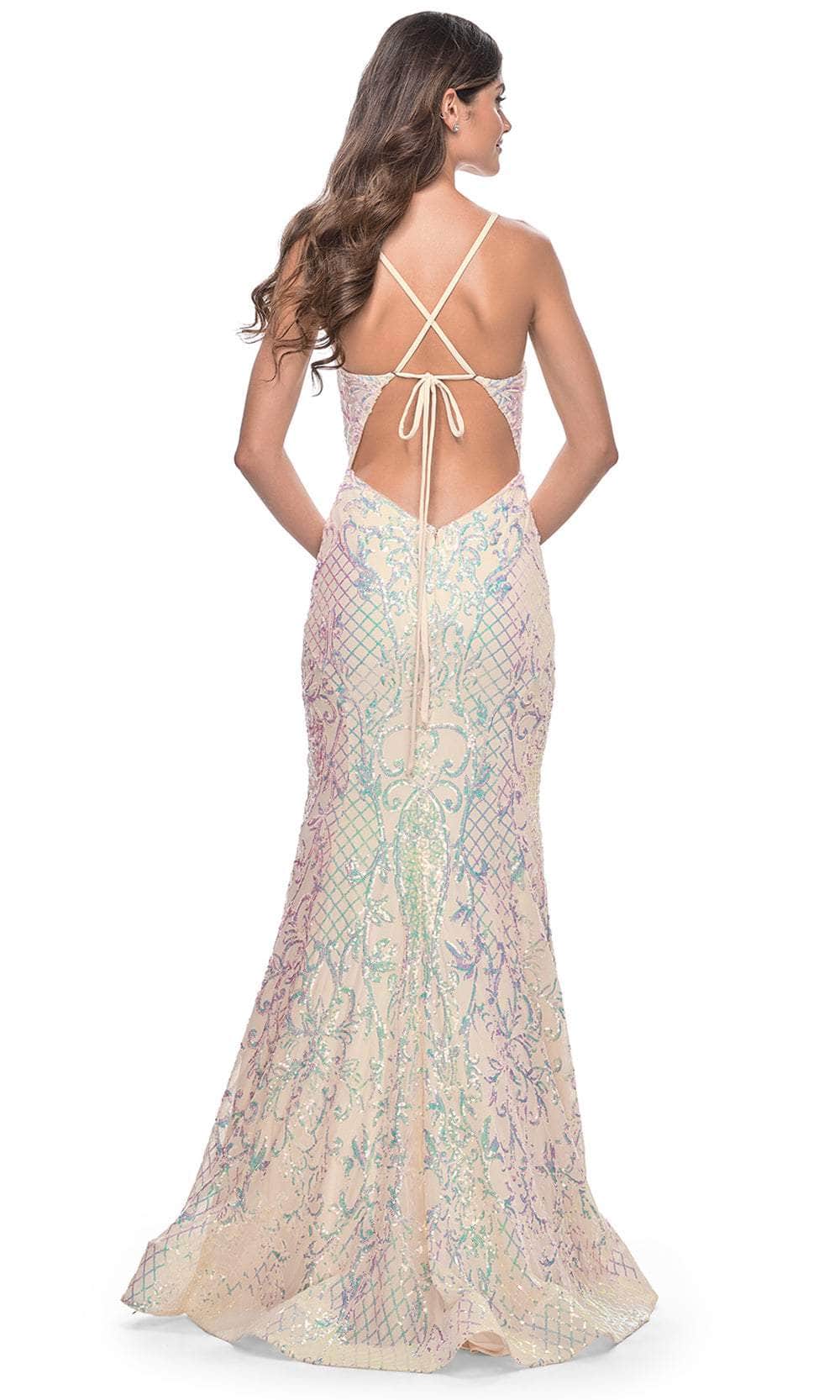 La Femme 31943 - Sequin Mermaid Prom Dress Prom Dresses