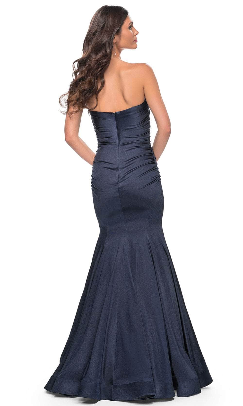 La Femme 31980 - Strapless Satin Prom Dress Prom Dresses