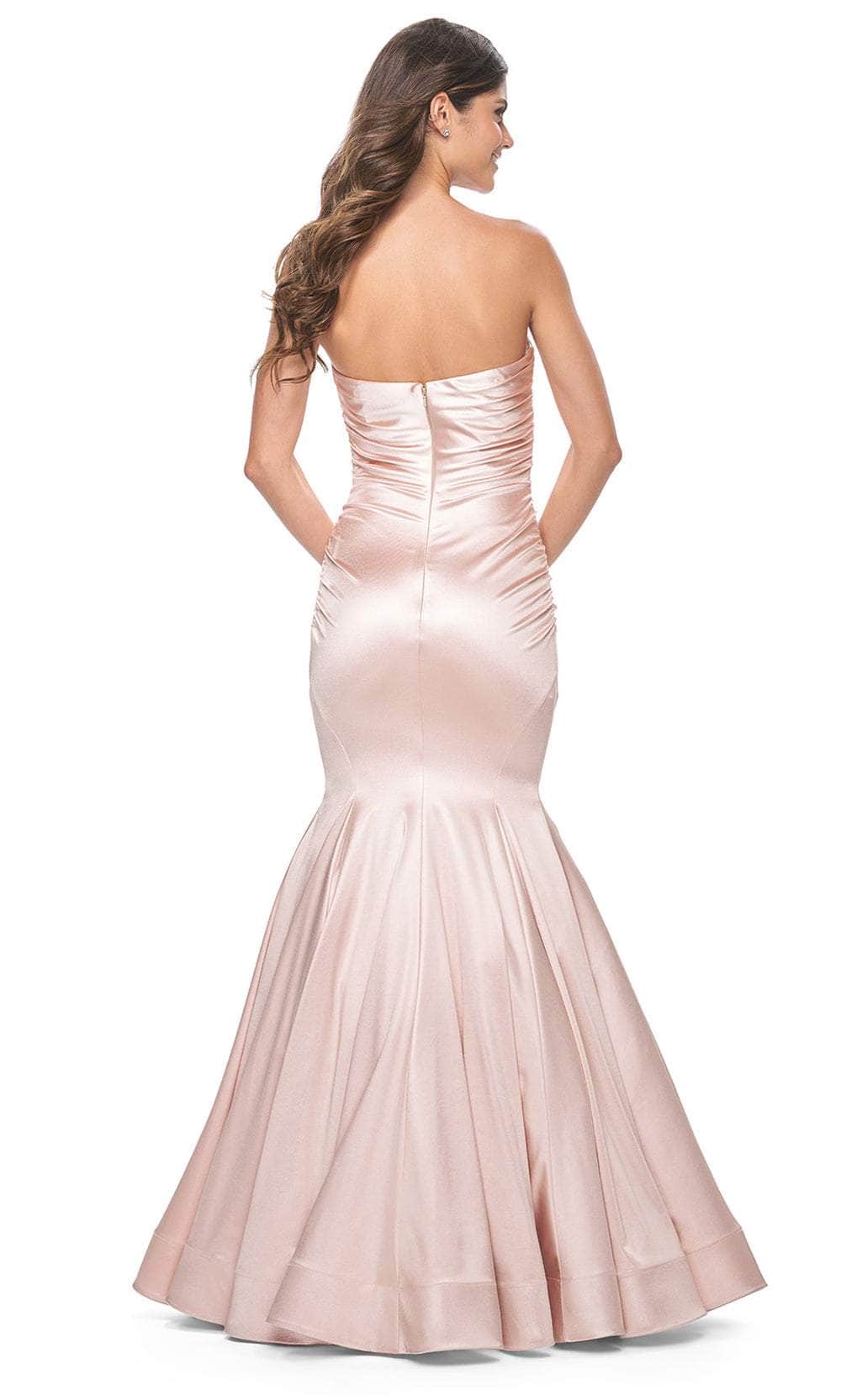 La Femme 31980 - Strapless Satin Prom Dress Prom Dresses