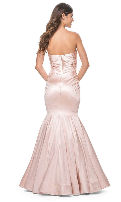 La Femme 31980 - Satin Mermaid Prom Dress Prom Dresses