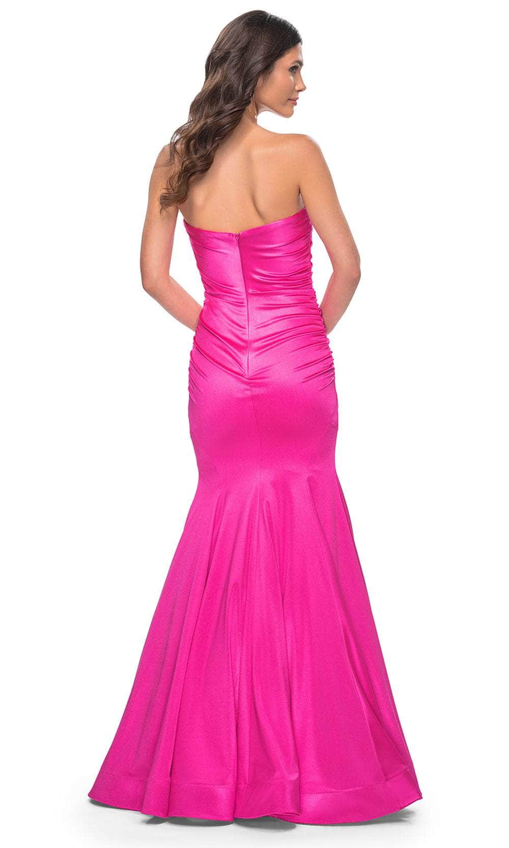 La Femme 31980 - Satin Mermaid Prom Dress Prom Dresses