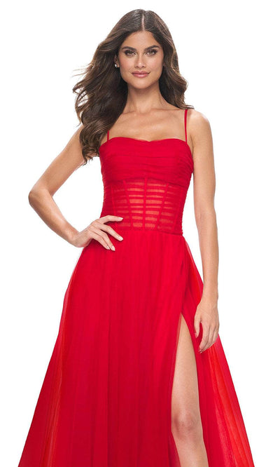 La Femme 32017 - Ruched Sweetheart Prom Dress Evening Dresses