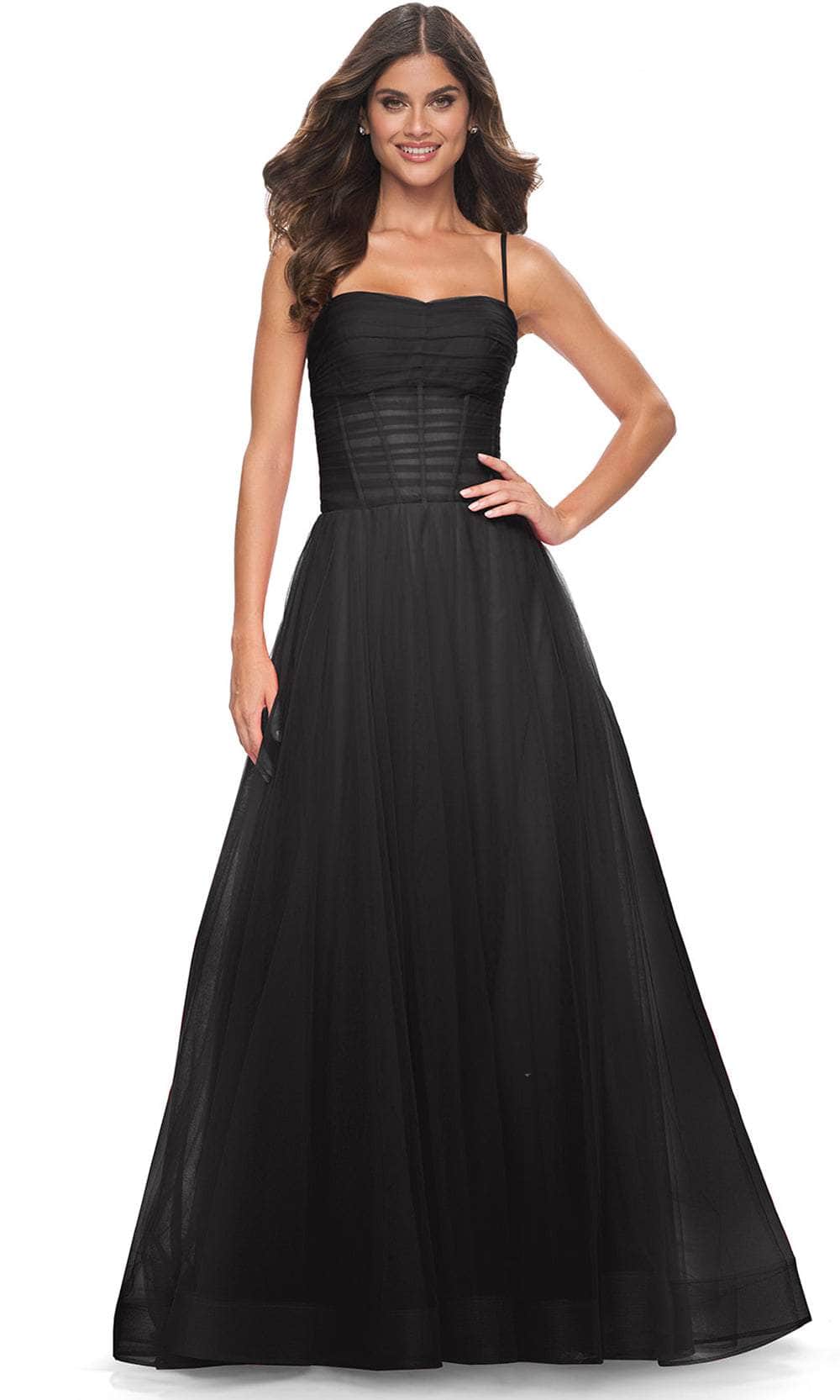 La Femme 32017 - Ruched Sweetheart Prom Dress Evening Dresses