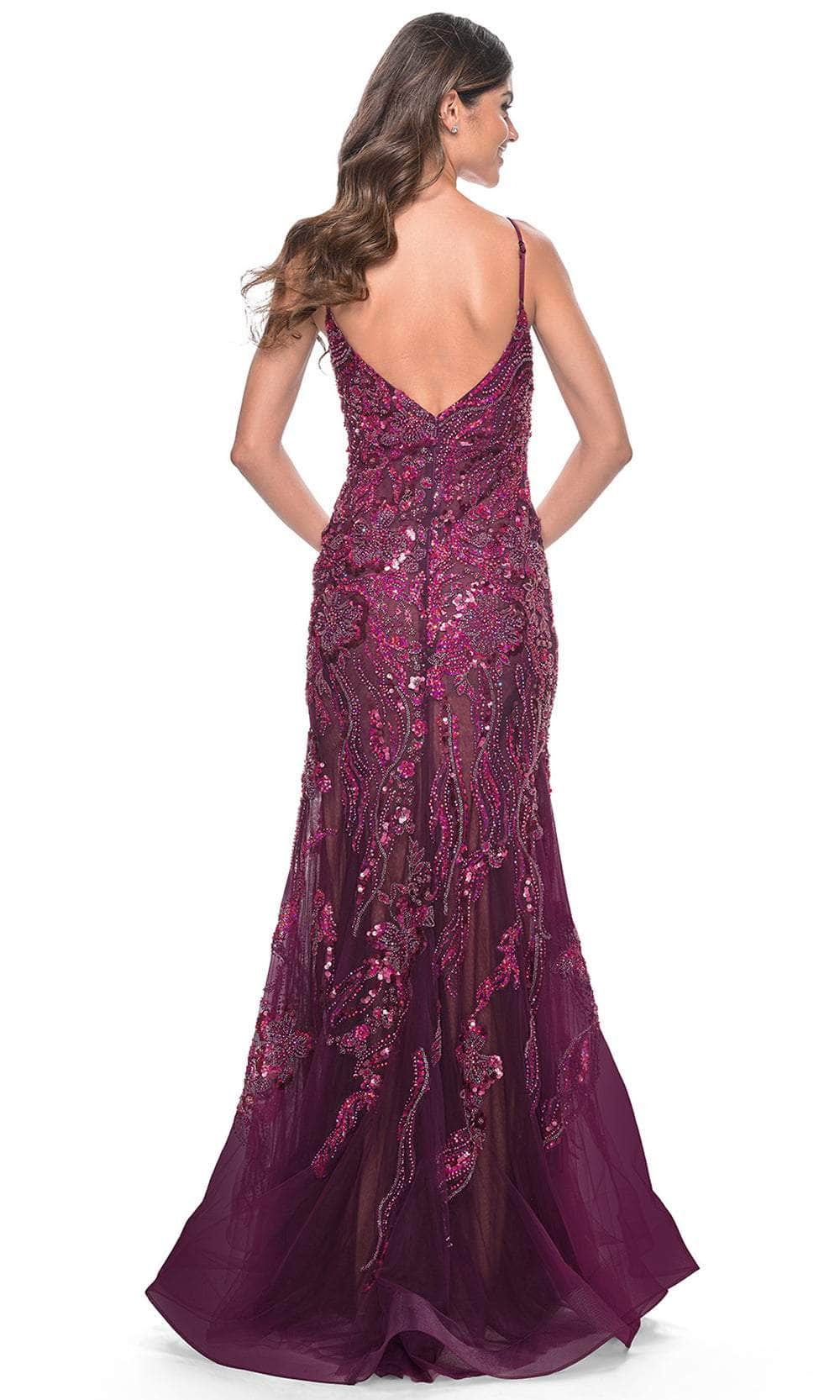 La Femme 32049 - Sleeveless Sequin Prom Dress Special Occasion Dresses