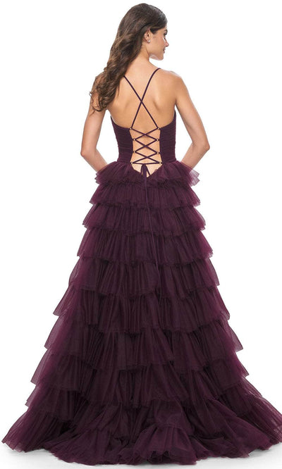 La Femme 32086 - Sleeveless Multi-Tiered Prom Dress Prom Dresses