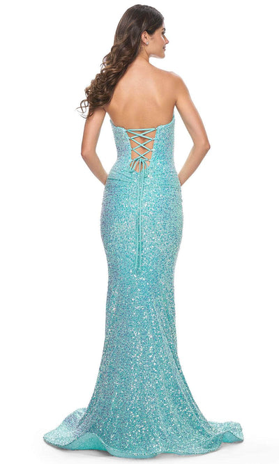 La Femme 32092 - Allover Sequin Mermaid Prom Gown Prom Dresses