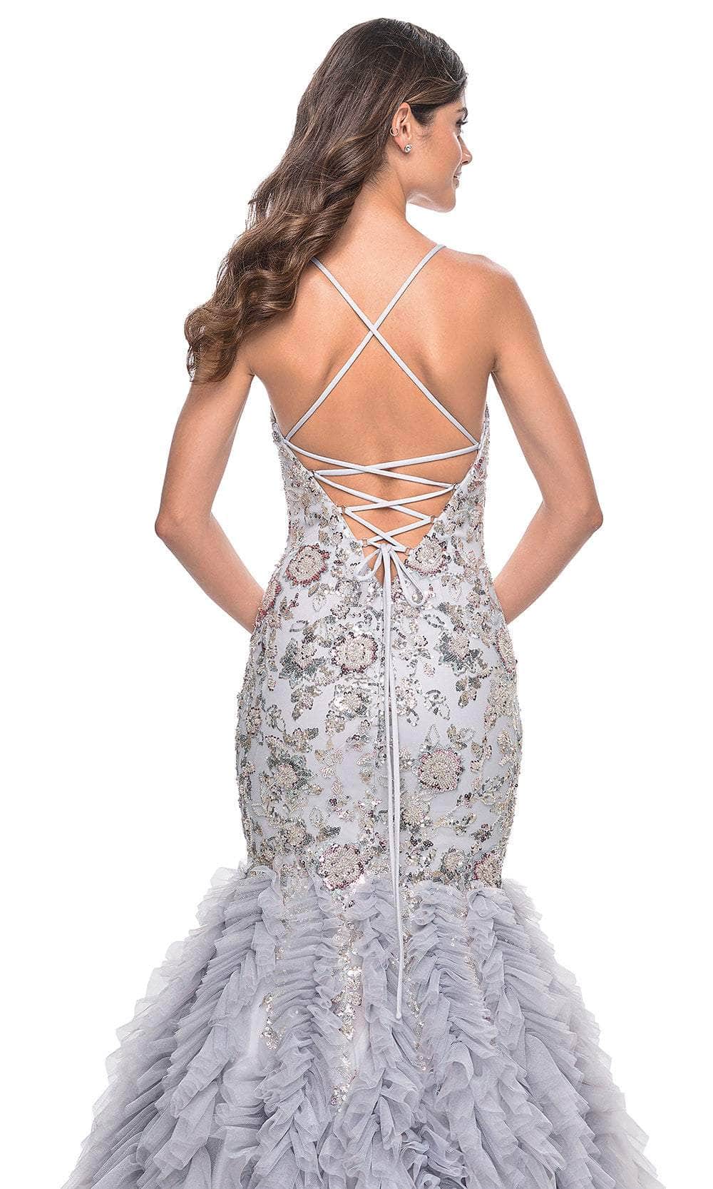 La Femme 32105 - Beaded Sleeveless Prom Gown Prom Dresses
