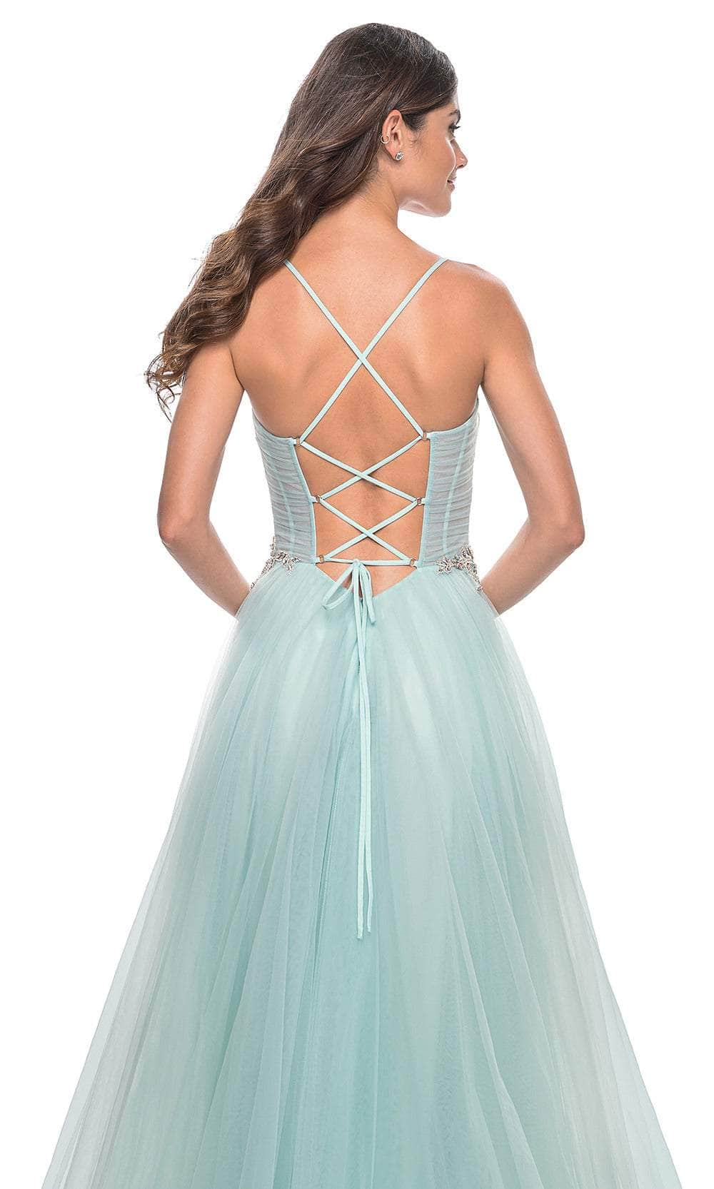 La Femme 32117 - Corset Bodice Prom Dress Evening Dresses