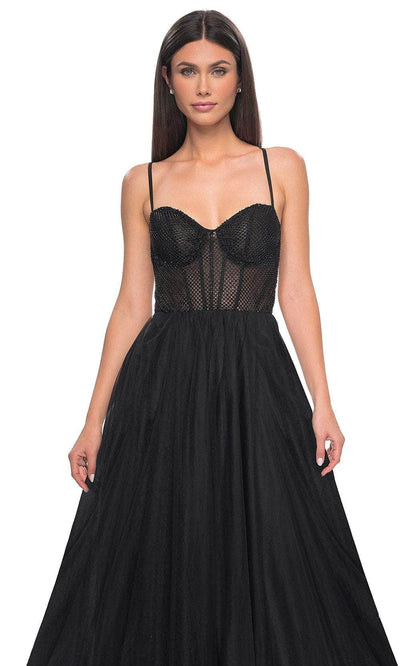 La Femme 32135 - Metallic Sweetheart Prom Dress Evening Dresses