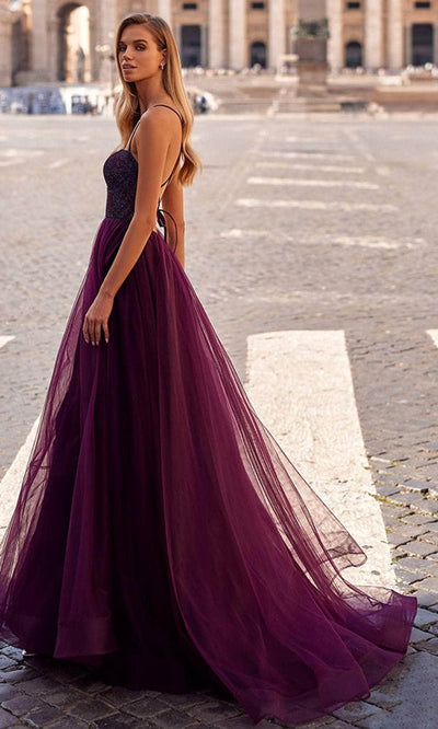 La Femme 32135 - Metallic Sweetheart Prom Dress Evening Dresses