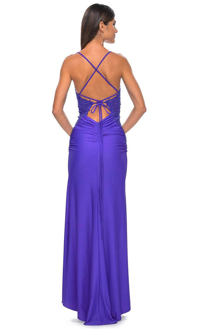 La Femme 32139 - Embellished Bodice Prom Dress Evening Dresses