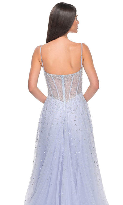 La Femme 32146 - Embellished Tulle Prom Dress Special Occasion Dresses