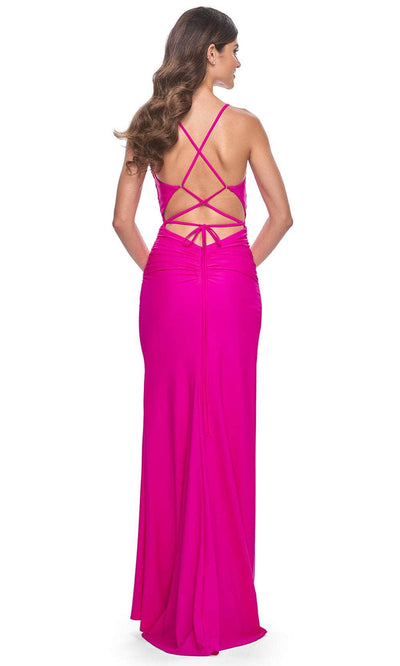 La Femme 32152 - Draped Cowl Prom Dress Evening Dresses