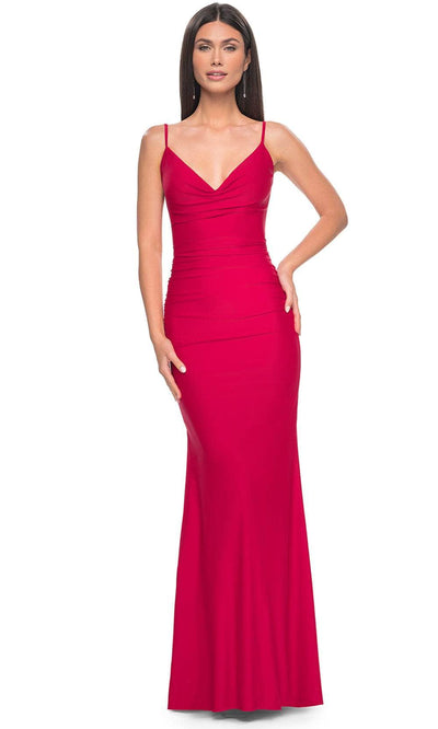 La Femme 32153 - Fitted Jersey Prom Dress Special Occasion Dresses