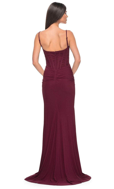 La Femme 32161 - Spaghetti Strap Corset Prom Dress Special Occasion Dresses