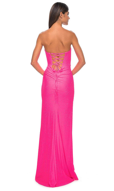 La Femme 32175 - Sweetheart Knotted Detail Prom Gown Prom Dresses