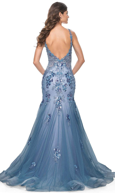 La Femme 32192 - Sleeveless Mermaid Prom Gown Prom Dresses