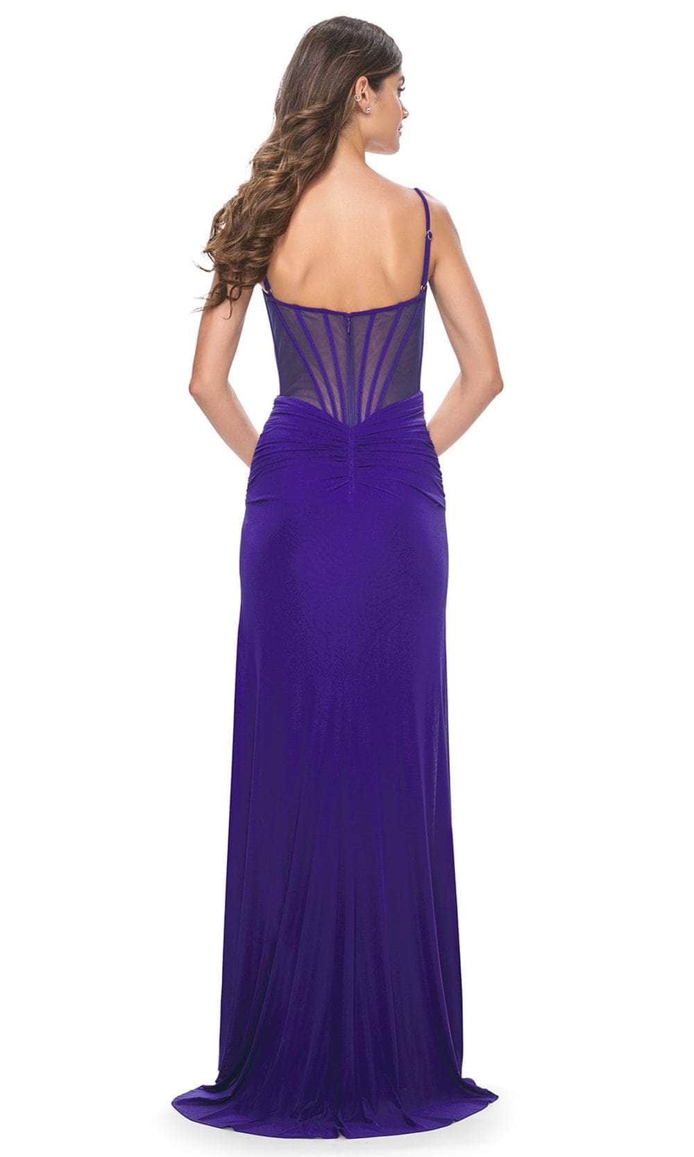 La Femme 32212 - Spaghetti Strap Prom Dress Evening Dresses