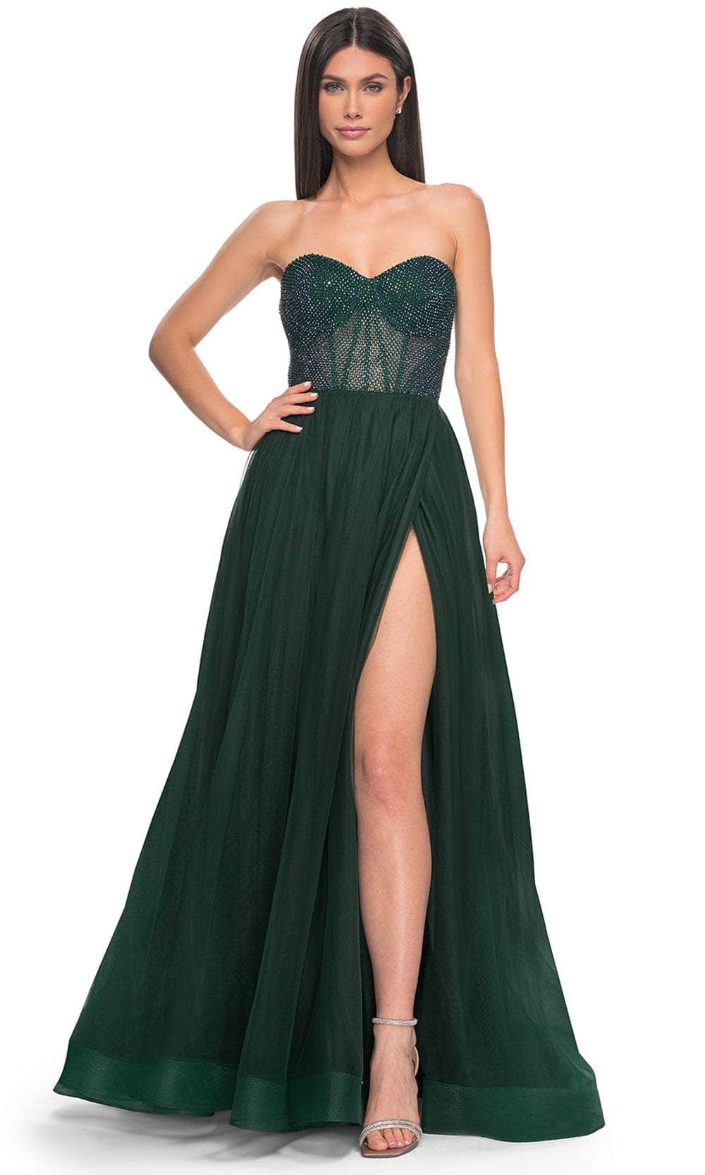 La Femme 32216 - Strapless A-Line Prom Dress Special Occasion Dresses