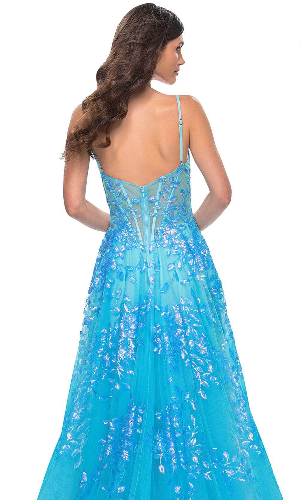 La Femme 32223 - Sequin A-Line Prom Dress Evening Dresses