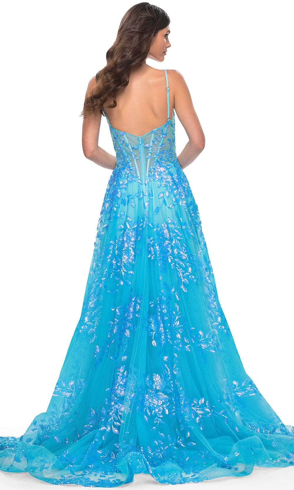 La Femme 32223 - Sequin A-Line Prom Dress Evening Dresses