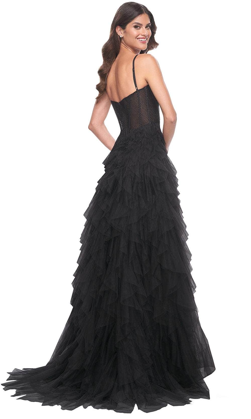 La Femme 32233 - Ruffle Tiered Prom Dress Evening Dresses