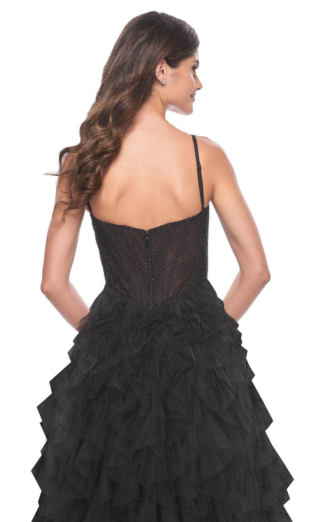 La Femme 32233 - Ruffle Tiered Prom Dress Evening Dresses