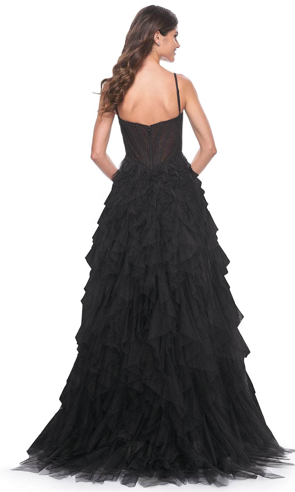 La Femme 32233 - Ruffle Tiered Prom Dress Evening Dresses