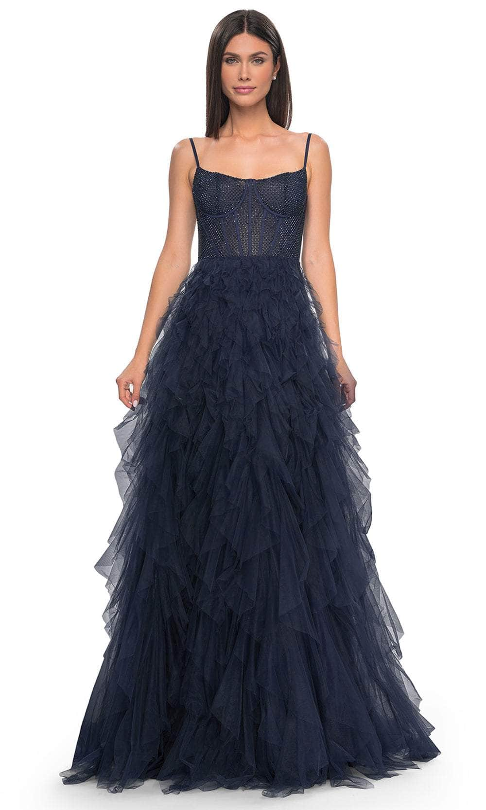 La Femme 32233 - Ruffle Tiered Prom Dress Evening Dresses