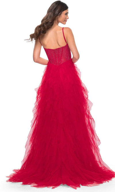 La Femme 32233 - Ruffle Tiered Prom Dress Evening Dresses