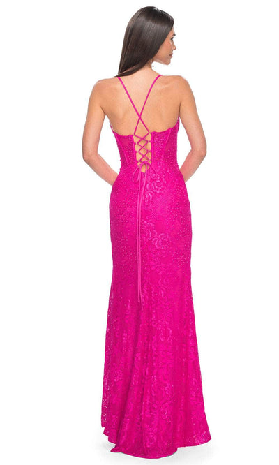 La Femme 32248 - Lace Bustier Prom Dress Evening Dresses