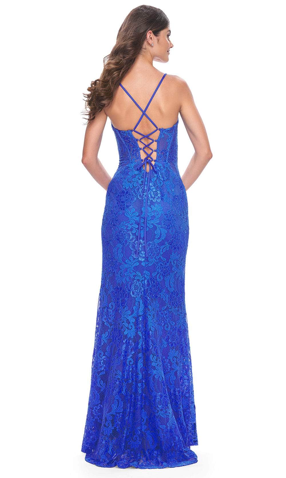 La Femme 32248 - Lace Bustier Prom Dress Evening Dresses