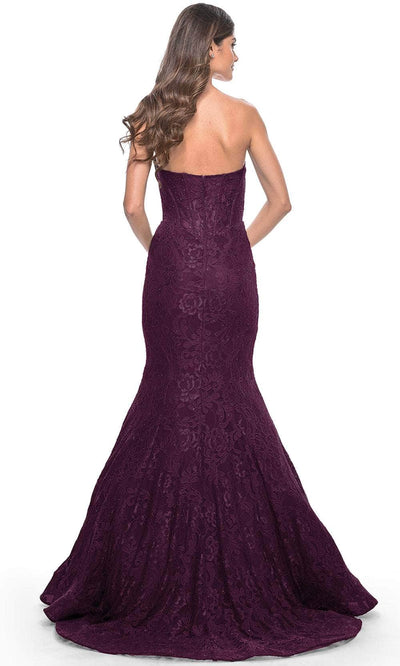 La Femme 32249 - Lace Mermaid Prom Dress Prom Dresses