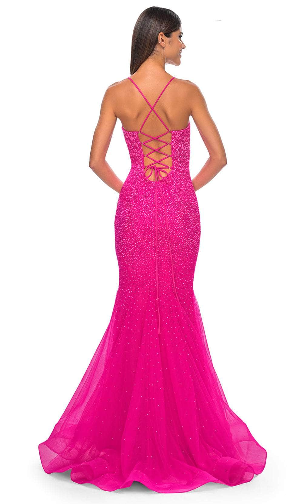 La Femme 32273 - Lace Mermaid Prom Dress Evening Dresses