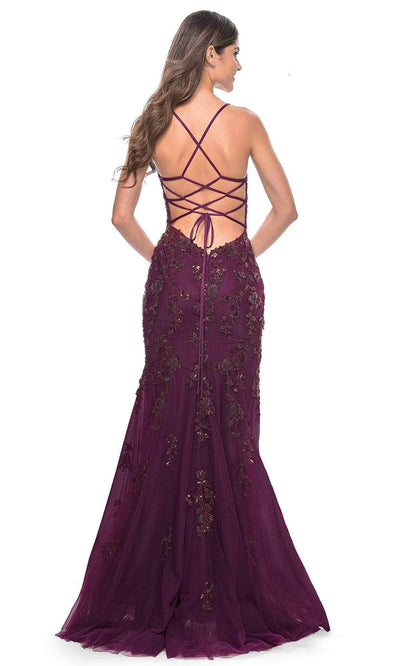 La Femme 32307 - Sweetheart Lace-Up Back Prom Dress Evening Dresses