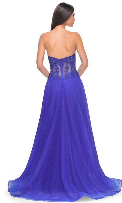 La Femme 32313 - Lace Bodice Prom Dress Prom Dresses