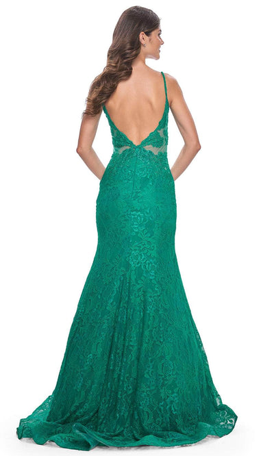 La Femme 32315 - Sleeveless Low V-Back Prom Gown Prom Dresses