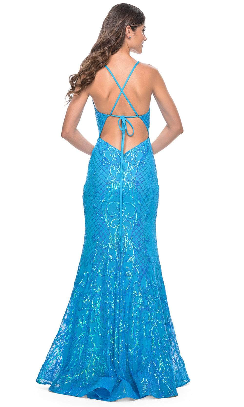 La Femme 32337 - Mermaid Sequin Prom Gown Prom Dresses