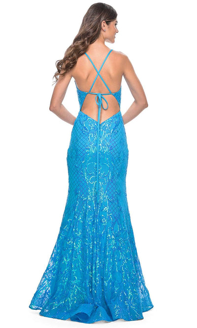 La Femme 32337 - Mermaid Sequin Prom Gown Prom Dresses