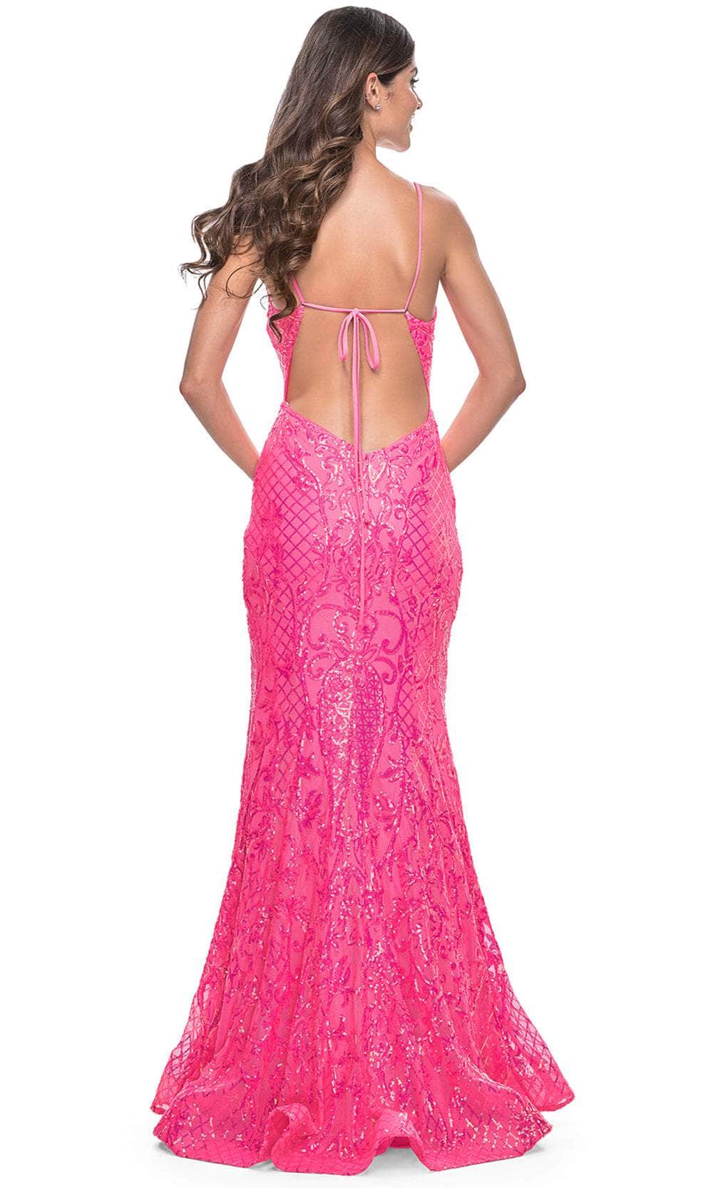 La Femme 32337 - Mermaid Sequin Prom Gown Prom Dresses