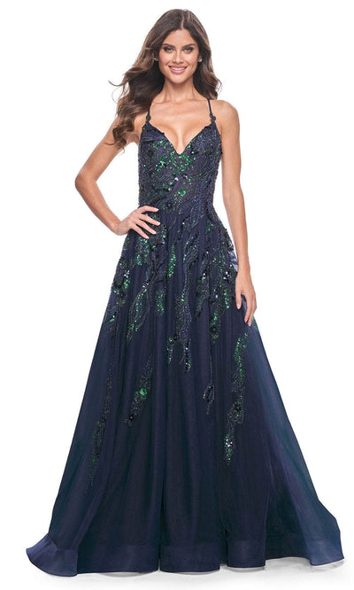 La Femme 32346 - Sleeveless A-Line Prom Dress Evening Dresses