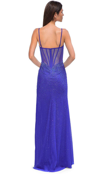 La Femme 32840 - Rhinestone-Embellished Scoop Prom Gown Special Occasion Dress