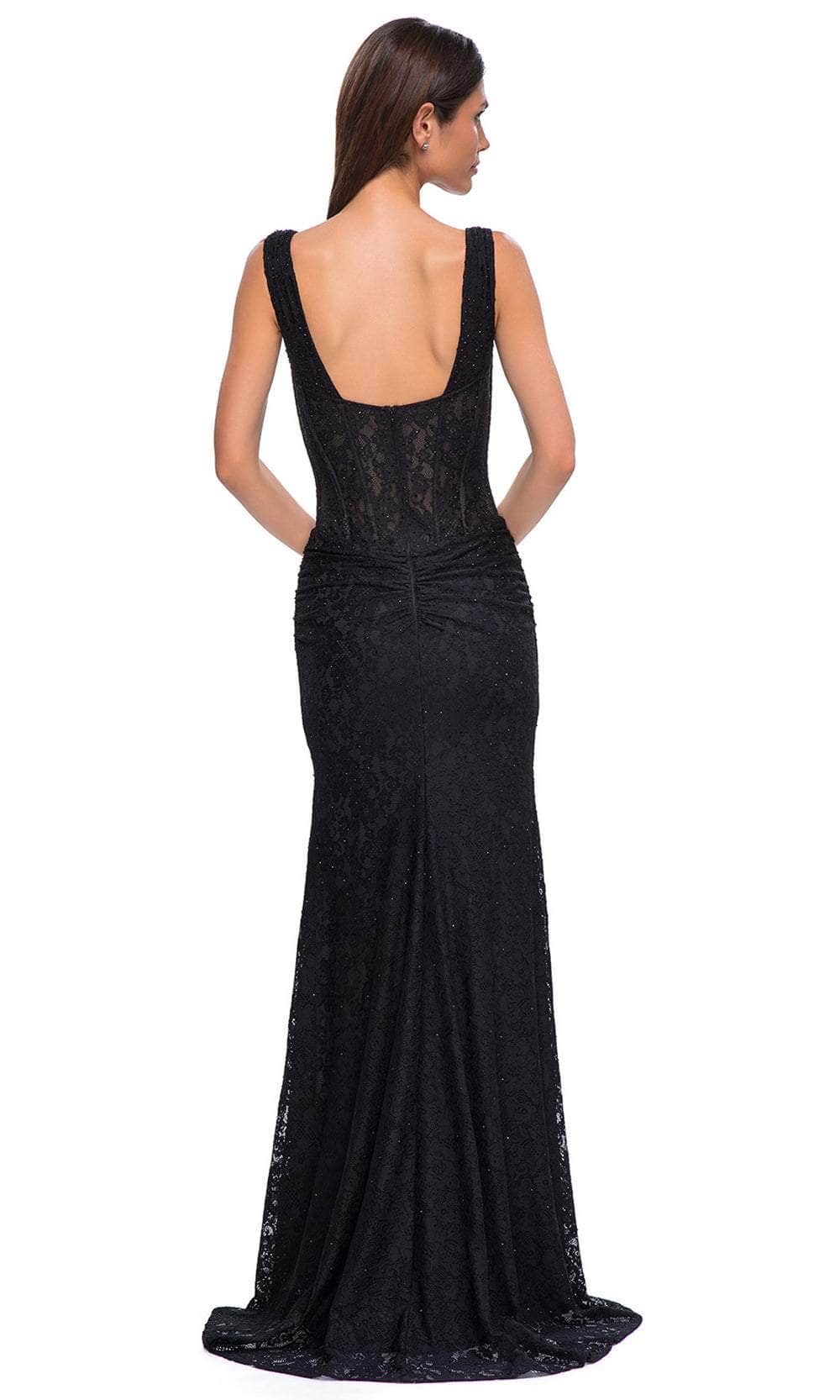 La Femme Dress 32943 - Dark Berry La Femme Dress 32943 - Dark Berry