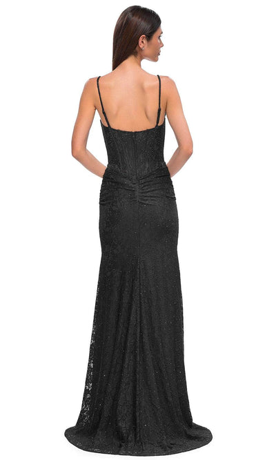 La Femme 32947 - Beaded Lace Sleeveless Prom Gown Special Occasion Dress
